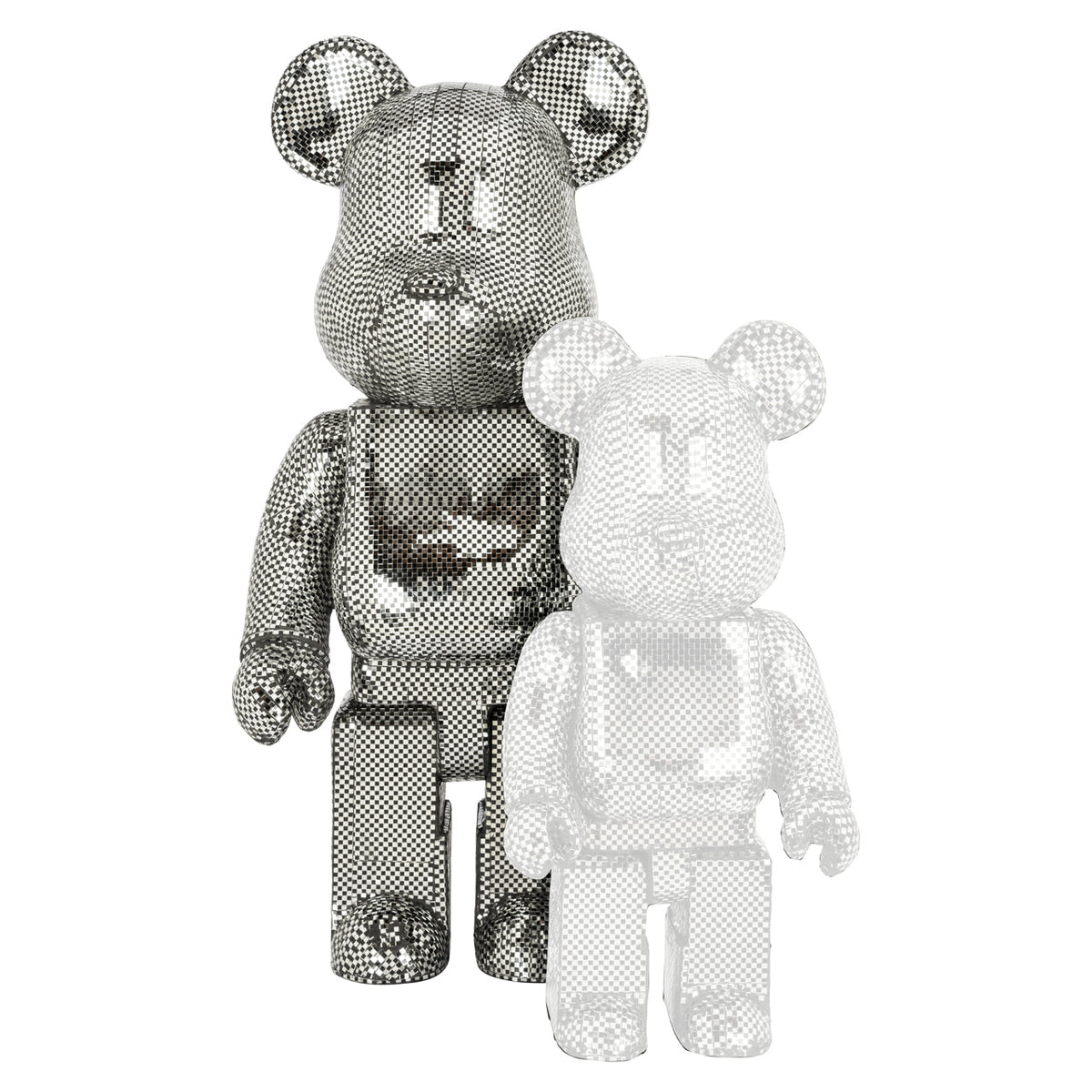 Richmond Interiors Accessories Decorative object Bear silver large House of Isabella UK