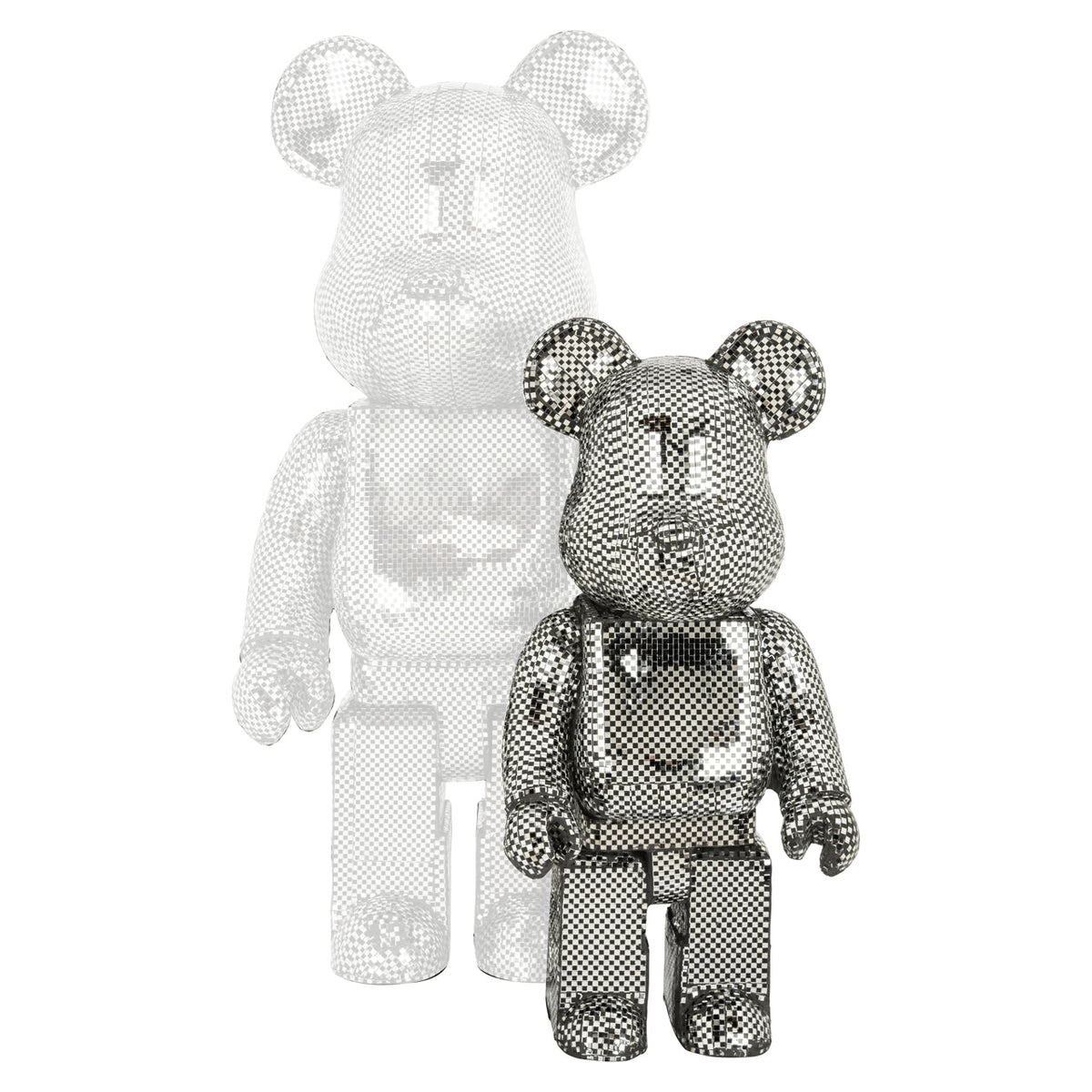 Richmond Interiors Accessories Decorative object Bear silver small House of Isabella UK