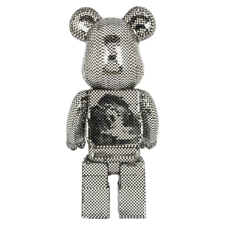 Richmond Interiors Accessories Decorative object Bear small (Silver) House of Isabella UK
