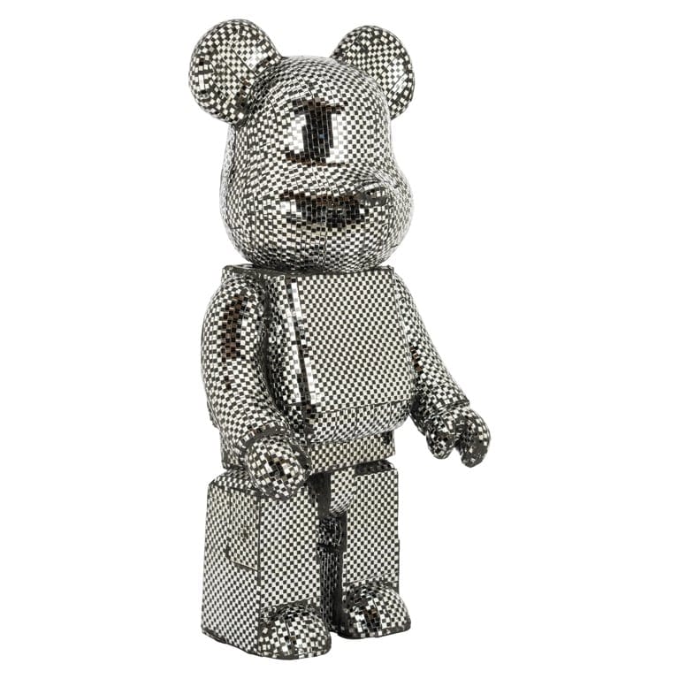 Richmond Interiors Accessories Decorative object Bear small (Silver) House of Isabella UK