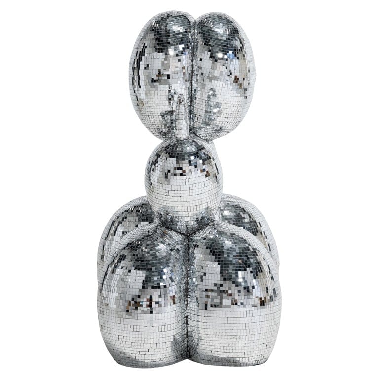 Richmond Interiors Accessories Decorative object Dog mirror big (Silver) House of Isabella UK