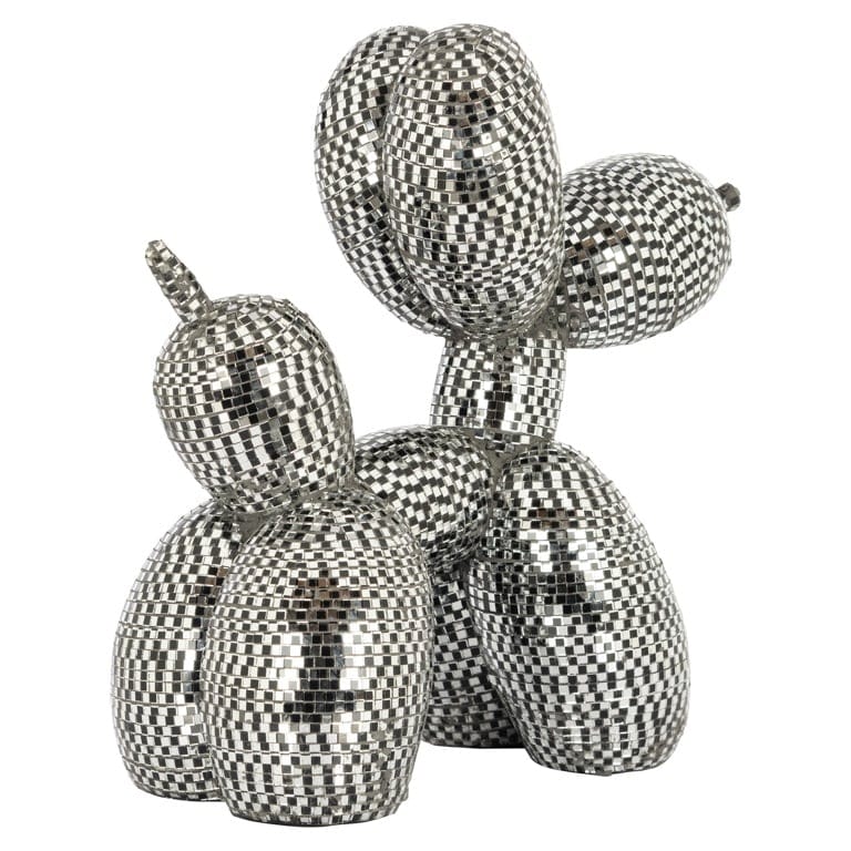 Richmond Interiors Accessories Decorative object Dog mirror medium (Black) House of Isabella UK