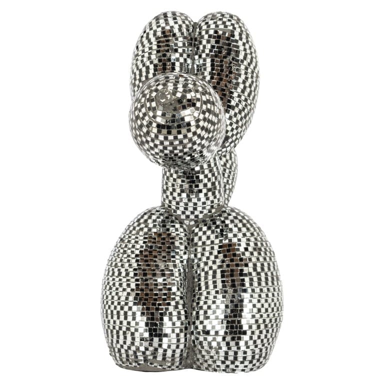 Richmond Interiors Accessories Decorative object Dog mirror medium (Black) House of Isabella UK