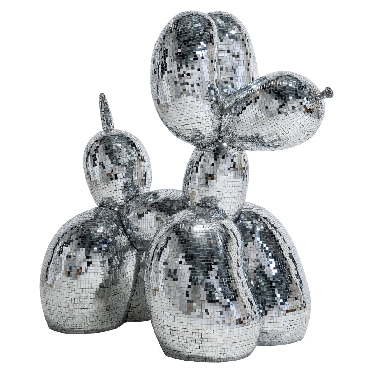 Richmond Interiors Accessories Decorative object Dog silver large House of Isabella UK