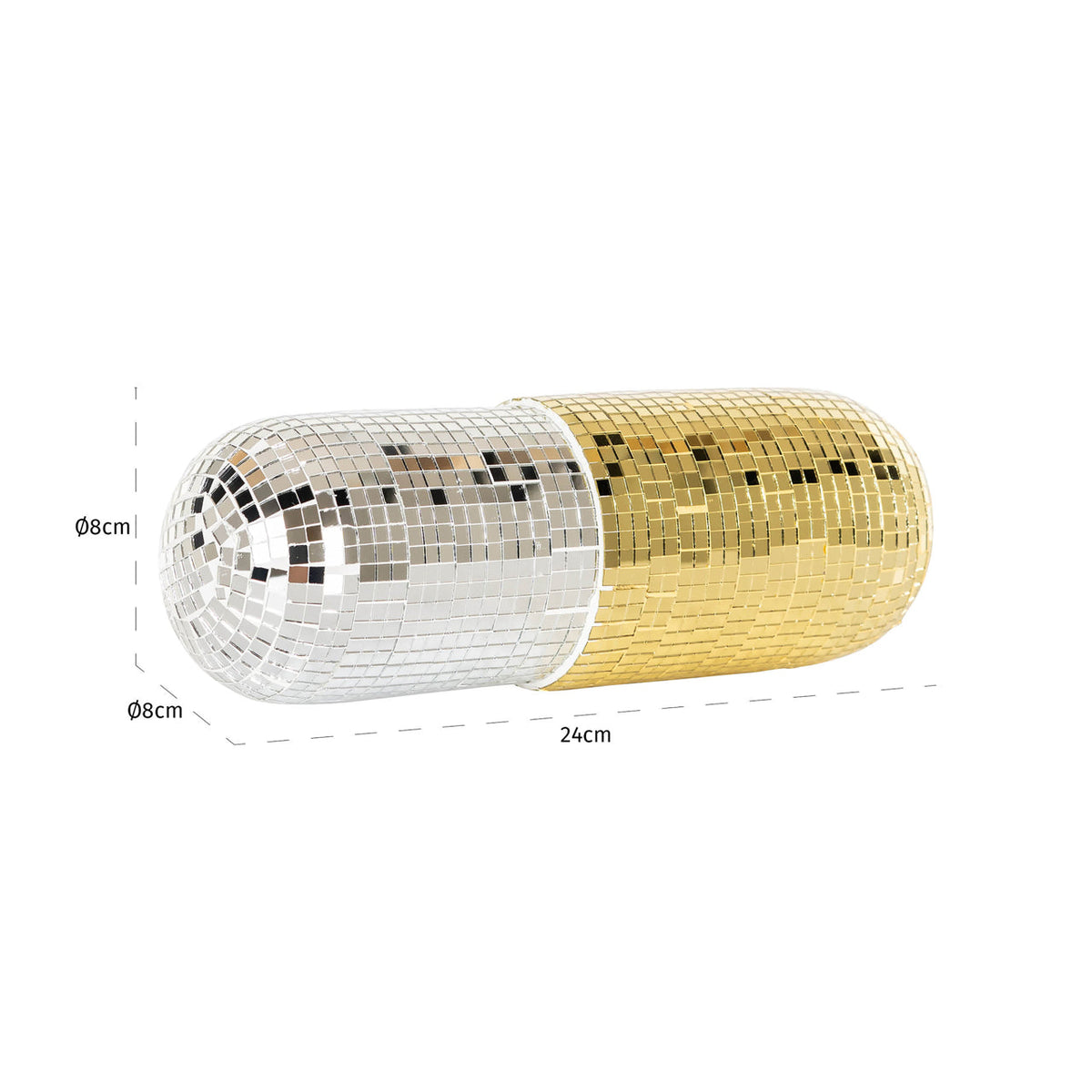 Richmond Interiors Accessories Decorative object Jimmy gold (Set of 3) House of Isabella UK