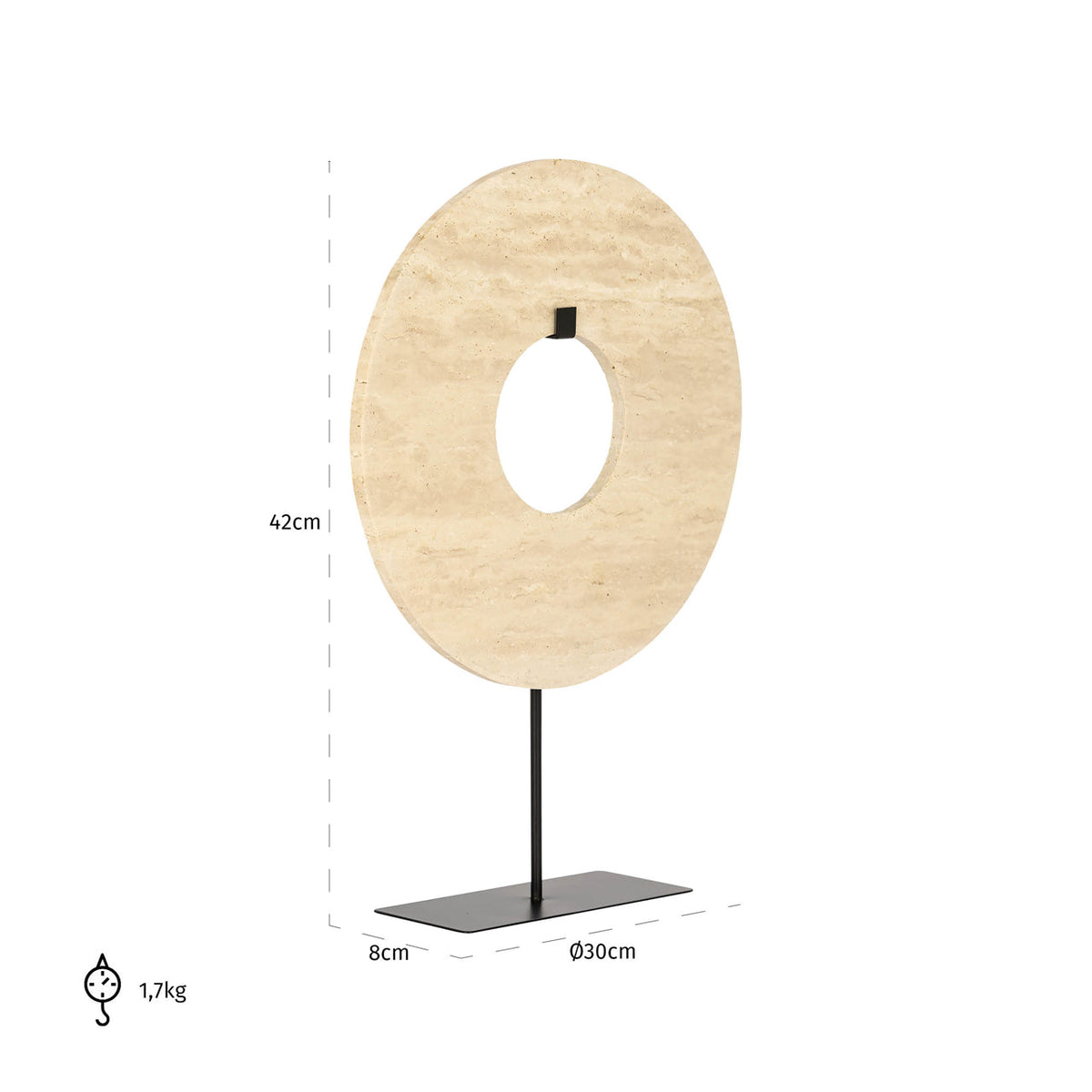 Richmond Interiors Accessories Decorative object Manou beige large House of Isabella UK