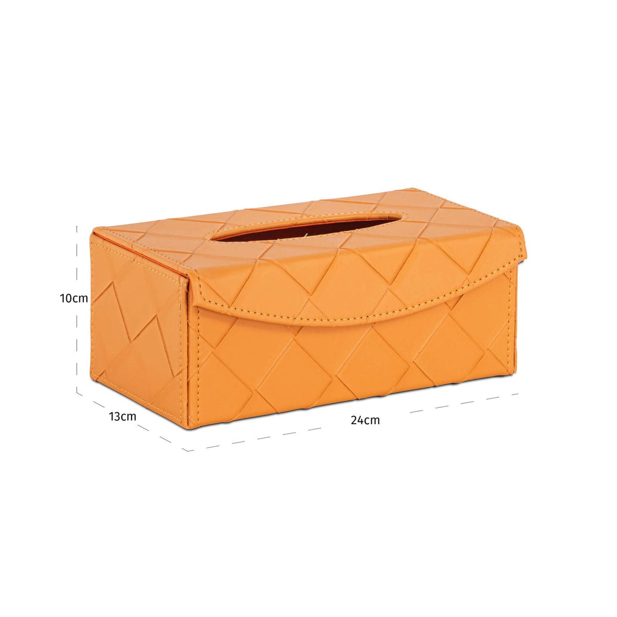 Richmond Interiors Accessories Decorative object Molly orange tissue box House of Isabella UK