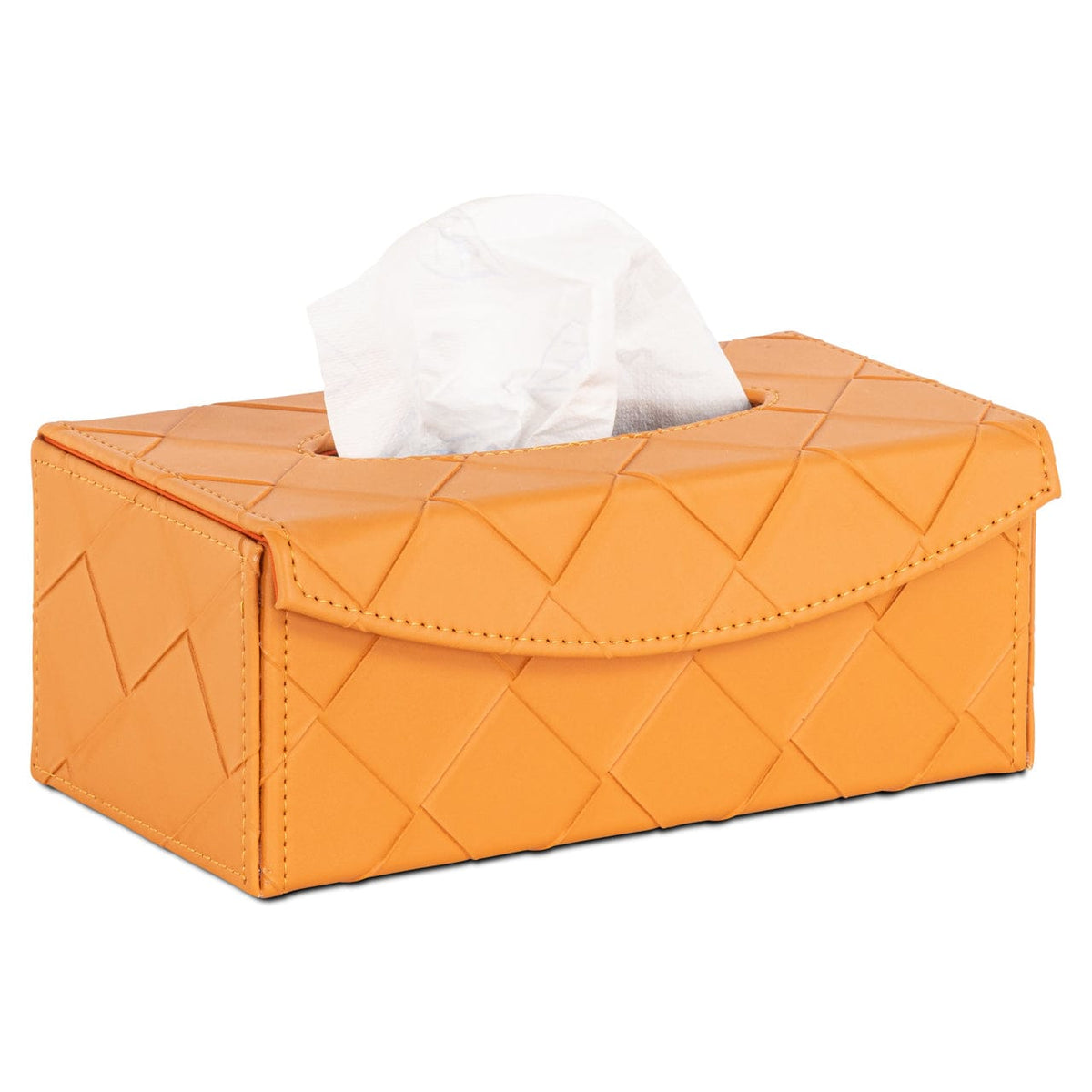 Richmond Interiors Accessories Decorative object Molly orange tissue box House of Isabella UK