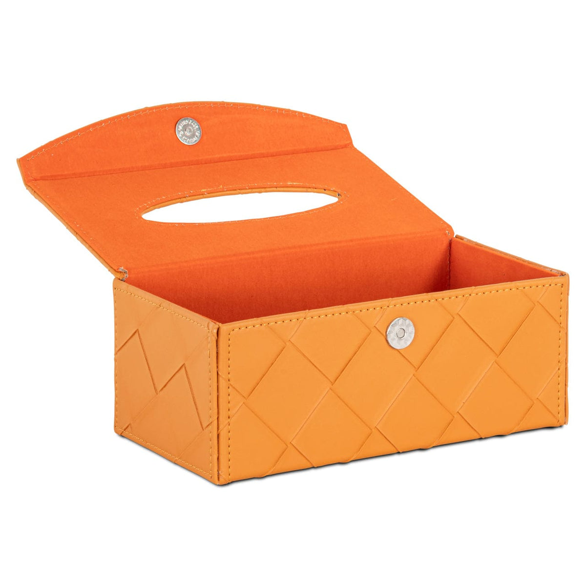 Richmond Interiors Accessories Decorative object Molly orange tissue box House of Isabella UK