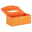 Richmond Interiors Accessories Decorative object Molly orange tissue box House of Isabella UK