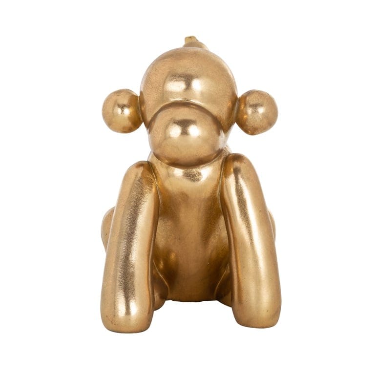 Richmond Interiors Accessories Decorative object Monkey (Gold) House of Isabella UK