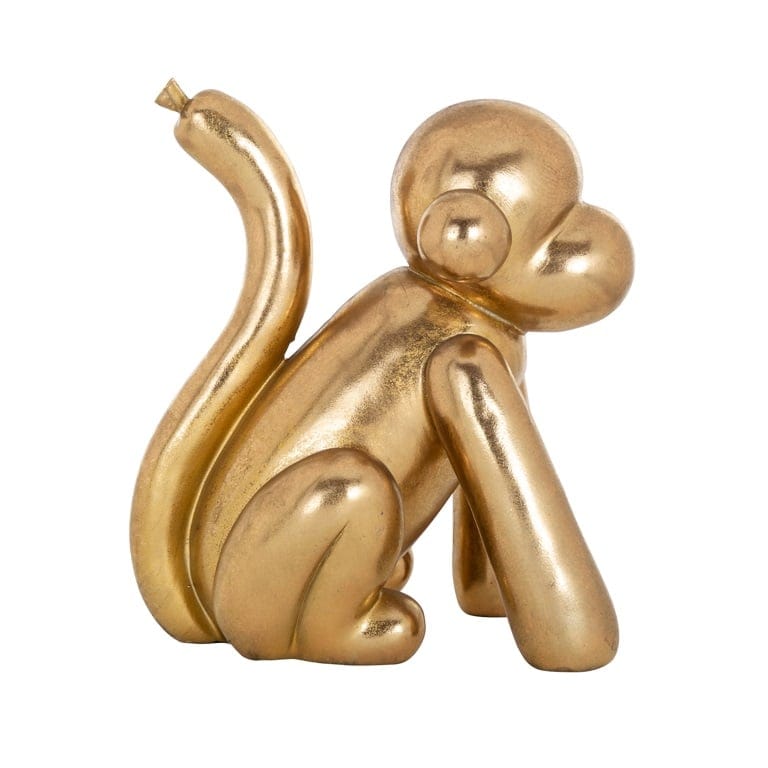 Richmond Interiors Accessories Decorative object Monkey (Gold) House of Isabella UK