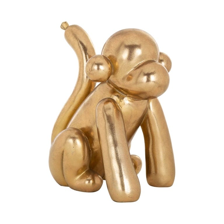 Richmond Interiors Accessories Decorative object Monkey (Gold) House of Isabella UK