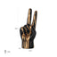 Richmond Interiors Accessories Decorative object Peace black/gold House of Isabella UK