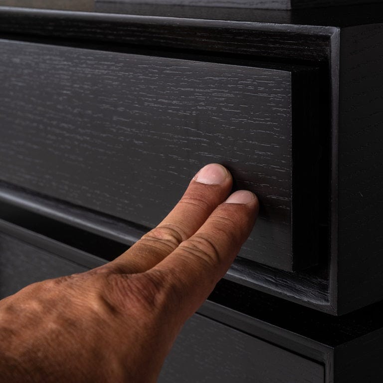 Richmond Interiors Accessories Desk Connar 5-drawers (Charcoal) House of Isabella UK