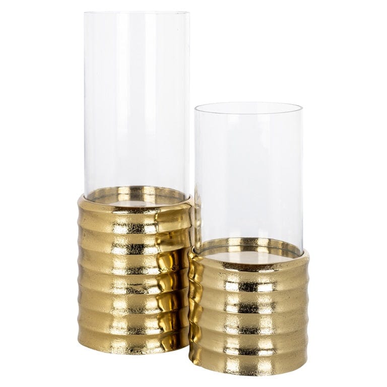 Richmond Interiors Accessories Hurricane Bodil big (Gold) House of Isabella UK