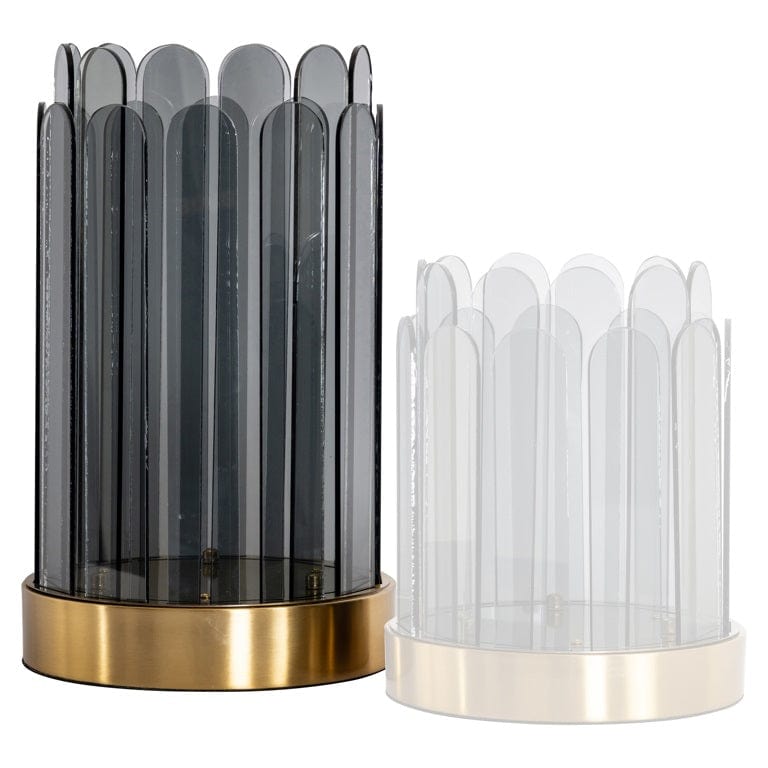 Richmond Interiors Accessories Hurricane Daisey big (Smoke) House of Isabella UK