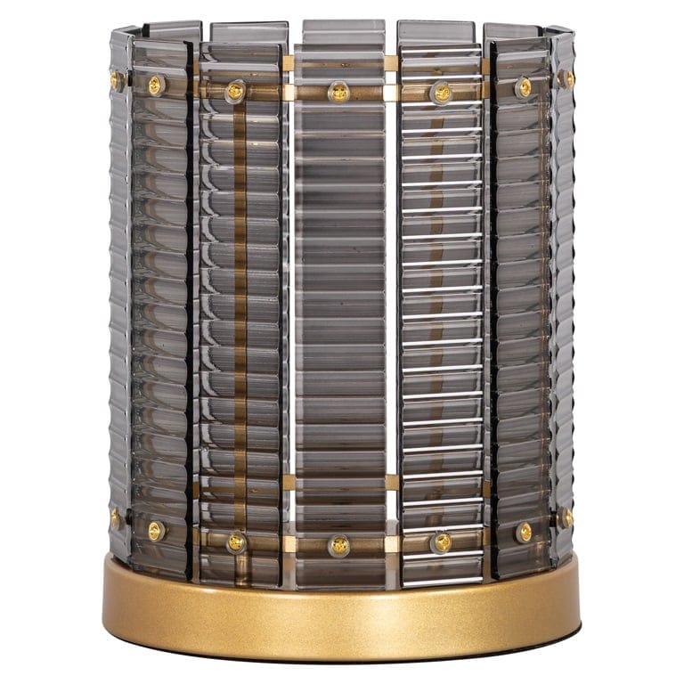 Richmond Interiors Accessories Hurricane Daylin small (Smoke) House of Isabella UK