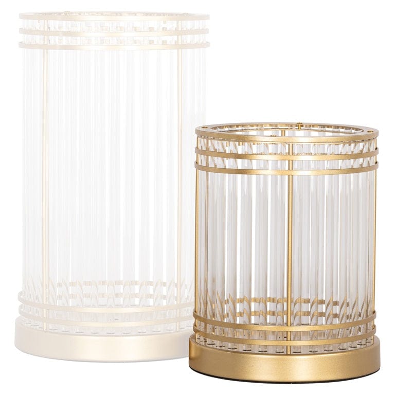 Richmond Interiors Accessories Hurricane Dyara small (Gold) House of Isabella UK