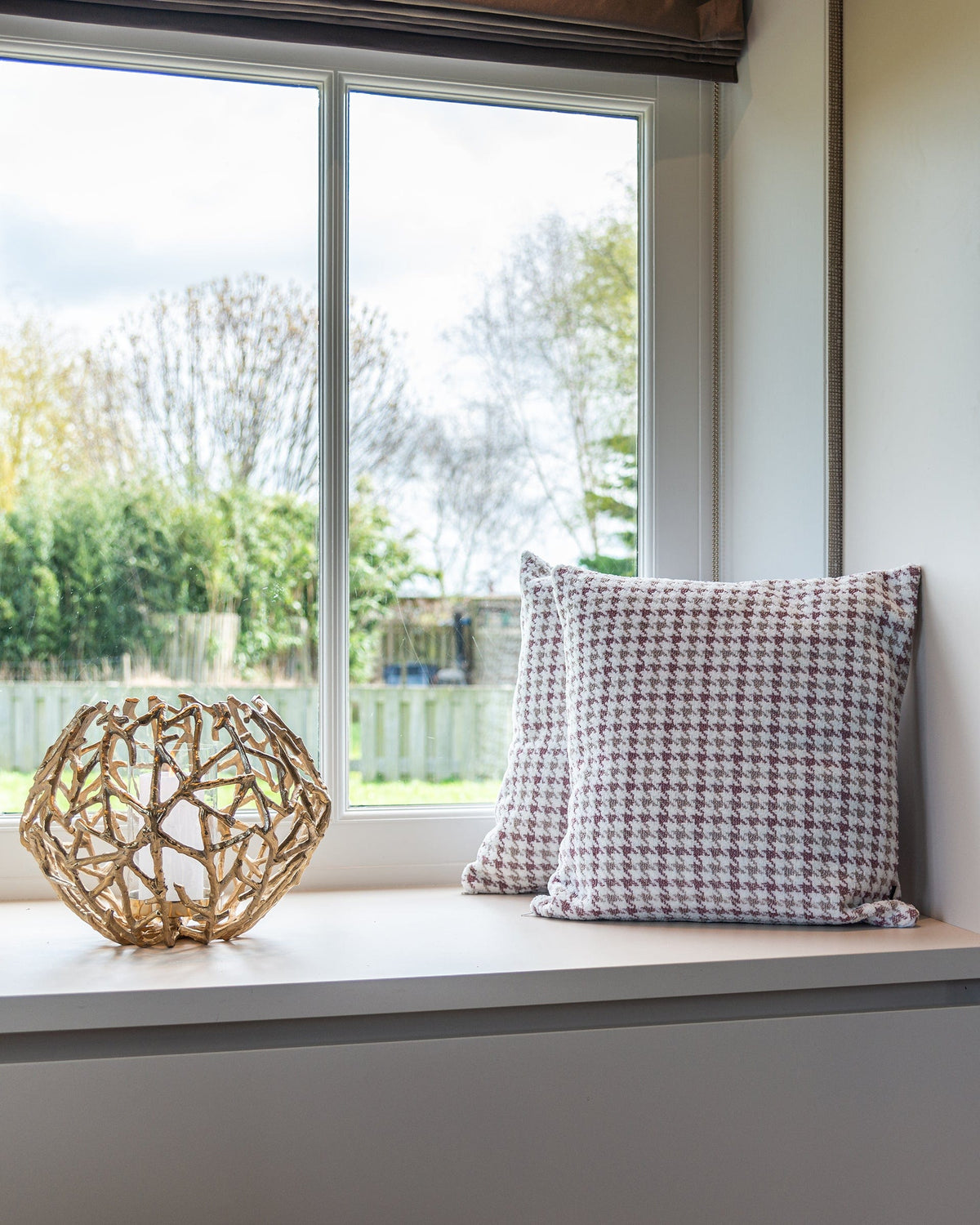 Richmond Interiors Accessories Hurricane Jaimy (Gold) House of Isabella UK