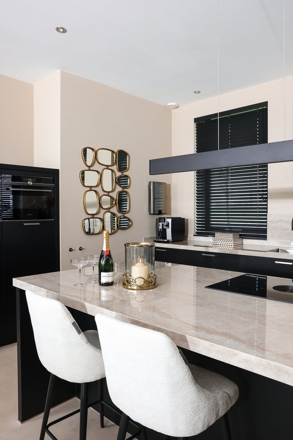 Richmond Interiors Accessories Hurricane Jayce (Gold) House of Isabella UK