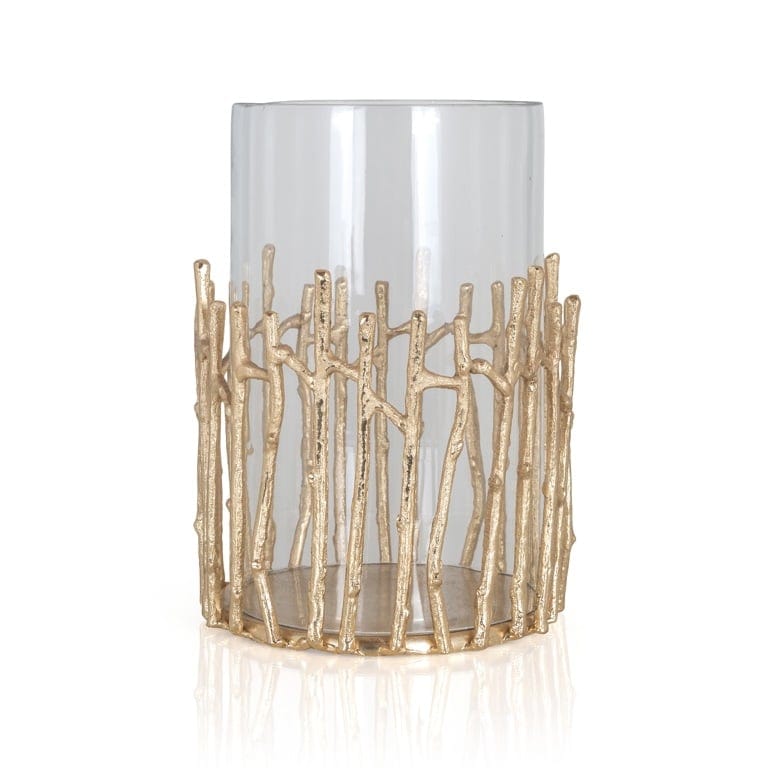 Richmond Interiors Accessories Hurricane Loretta big (Gold) House of Isabella UK