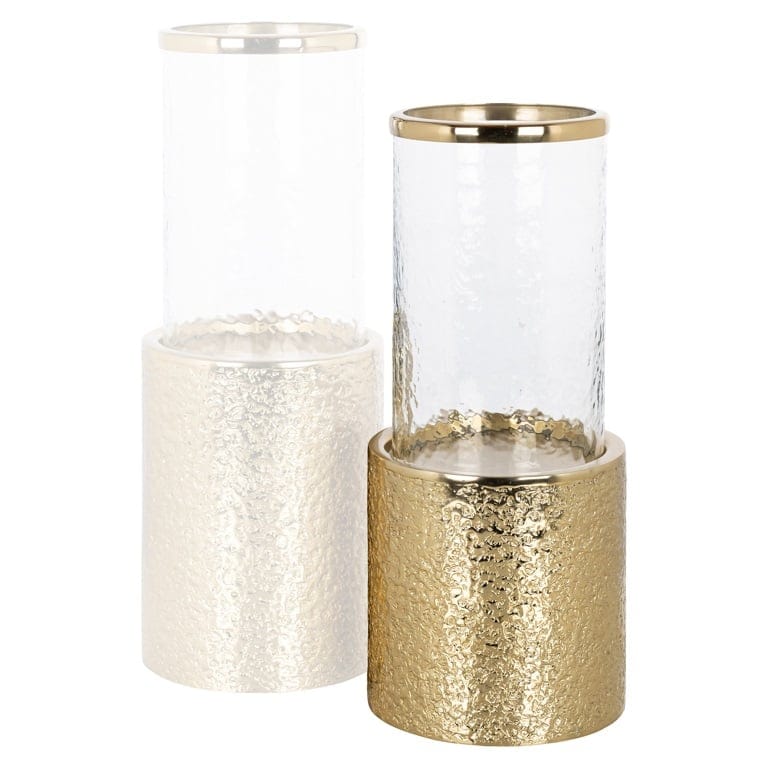 Richmond Interiors Accessories Hurricane Marlou small (Gold) House of Isabella UK