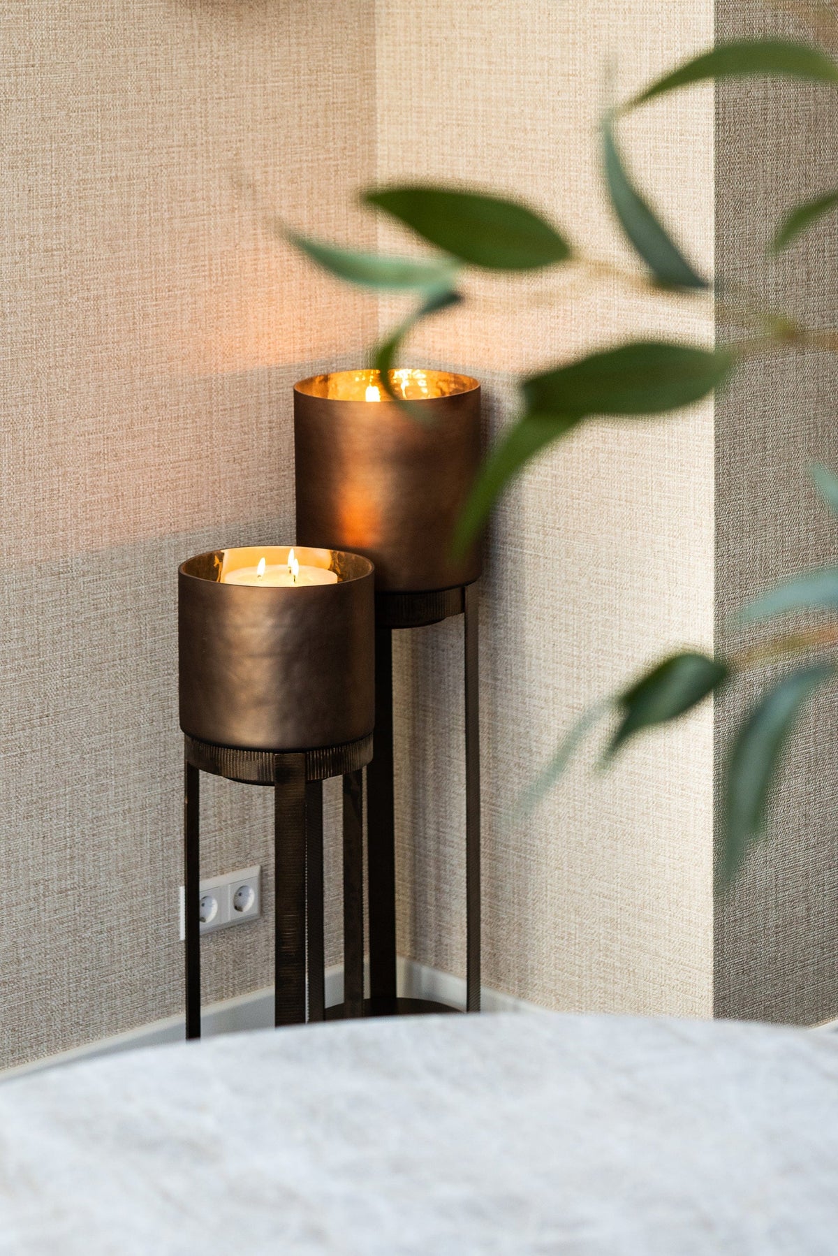 Richmond Interiors Accessories Hurricane Mione big (Bronze) House of Isabella UK