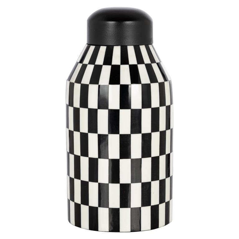 Richmond Interiors Accessories Jar Malou big (Black/white) House of Isabella UK
