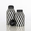 Richmond Interiors Accessories Jar Malou small (Black/white) House of Isabella UK