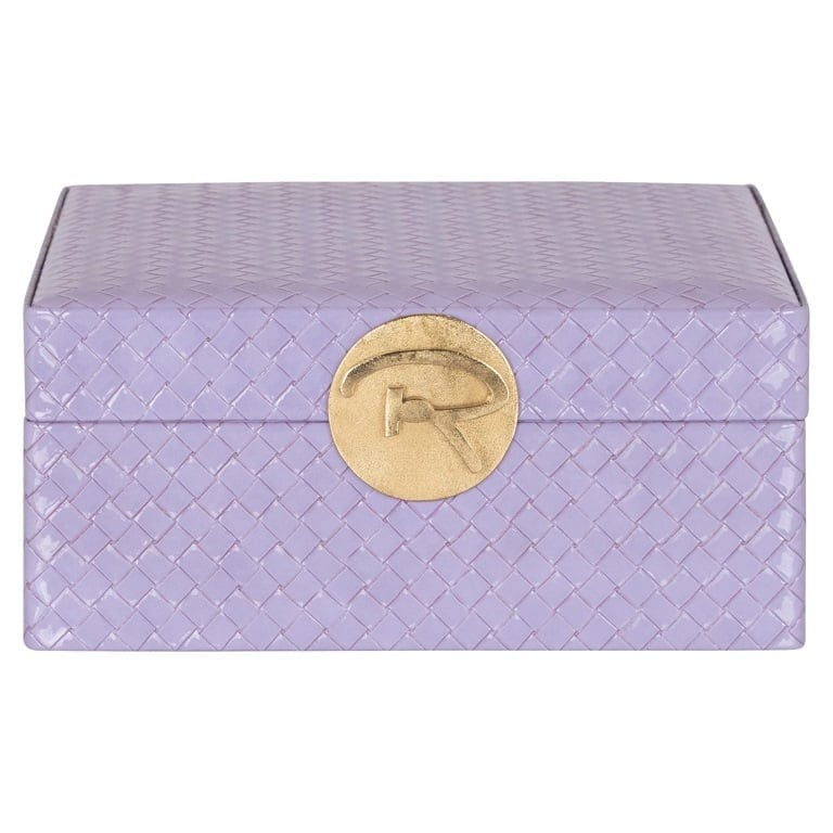 Richmond Interiors Accessories Jewellery box Joelle big (Purple) House of Isabella UK