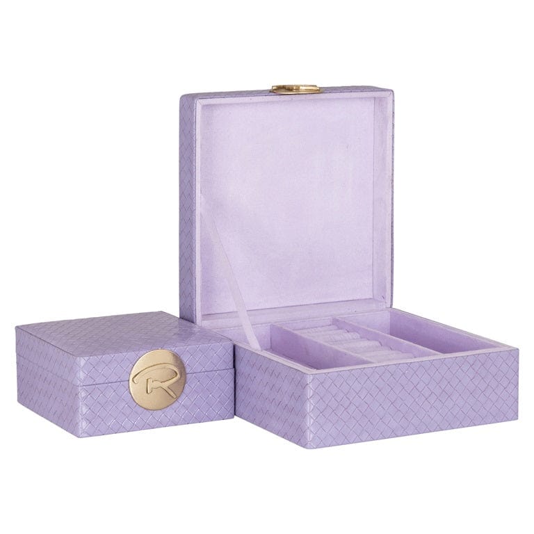 Richmond Interiors Accessories Jewellery box Joelle small (Purple) House of Isabella UK