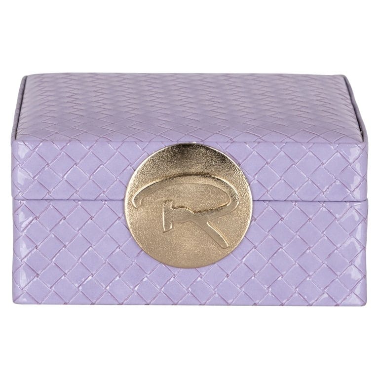 Richmond Interiors Accessories Jewellery box Joelle small (Purple) House of Isabella UK