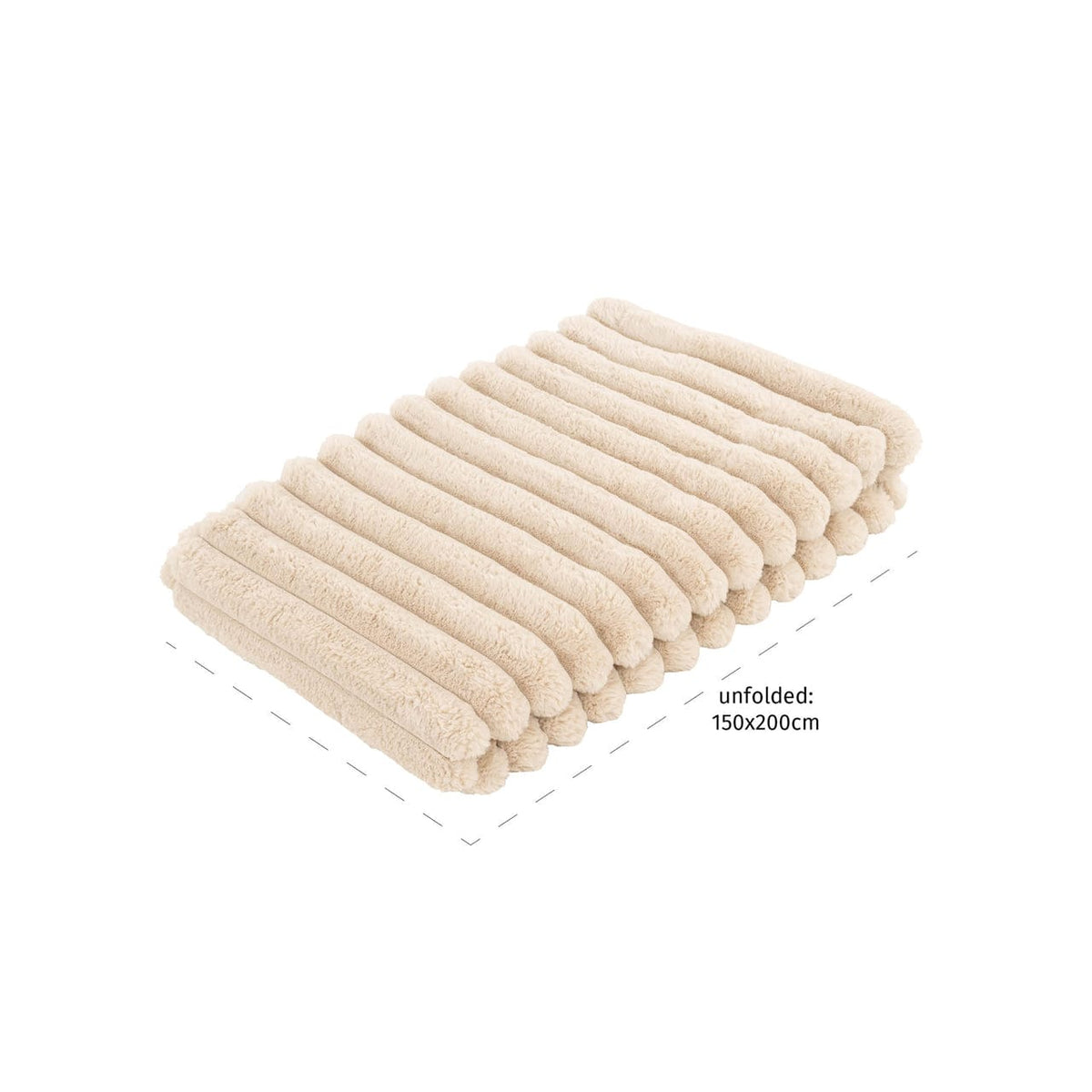 Richmond Interiors Accessories Plaid Cato sand House of Isabella UK