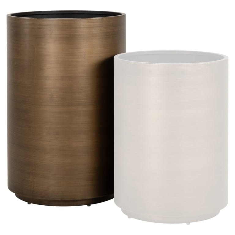 Richmond Interiors Accessories Planter Dira 50Ø (Brushed Gold) House of Isabella UK