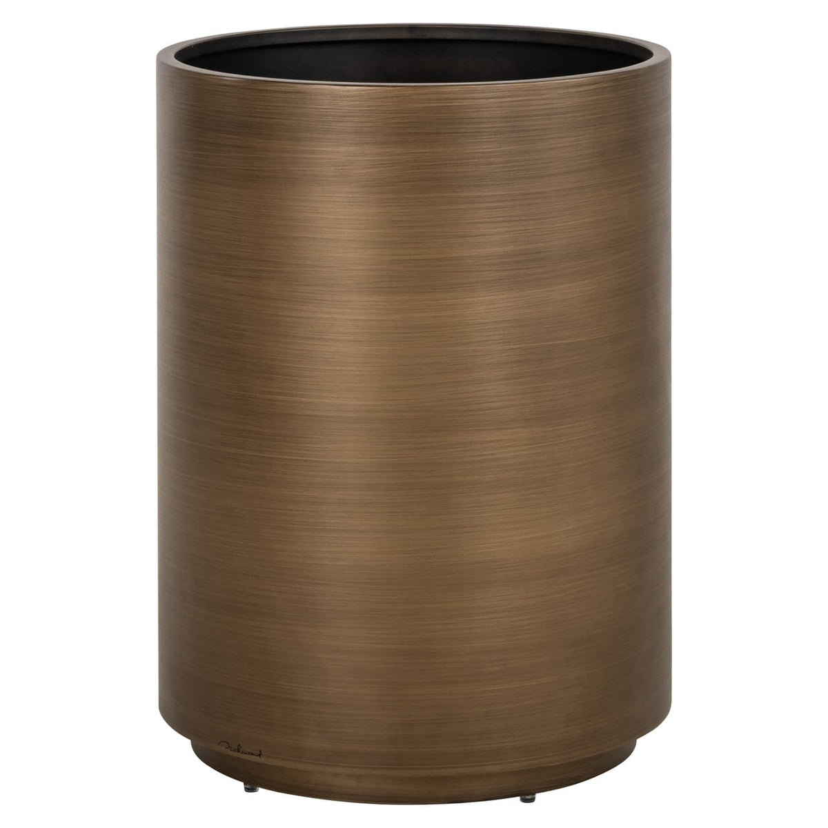 Richmond Interiors Accessories Planter Dira brushed gold 45Ø House of Isabella UK