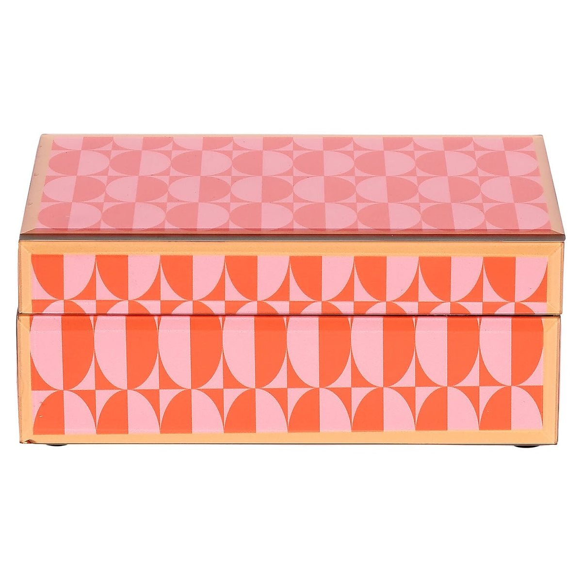 Richmond Interiors Accessories Storage box Abba pink small House of Isabella UK