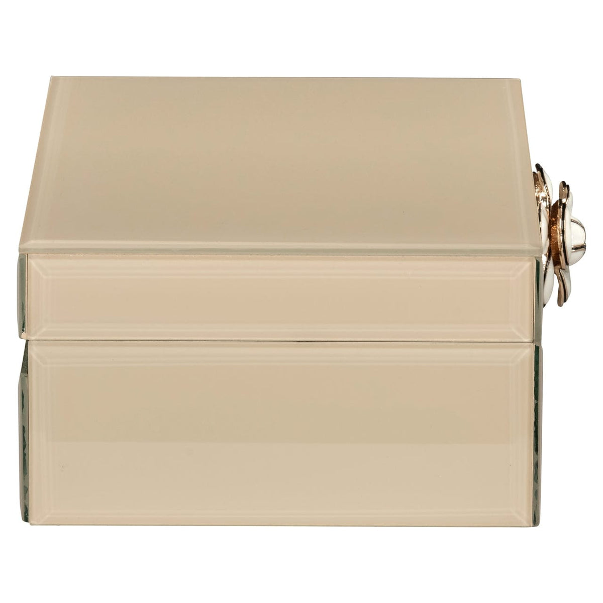 Richmond Interiors Accessories Storage box Abbey ivory small House of Isabella UK