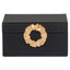 Richmond Interiors Accessories Storage box Amal black/gold small House of Isabella UK