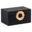 Richmond Interiors Accessories Storage box Amal black/gold small House of Isabella UK