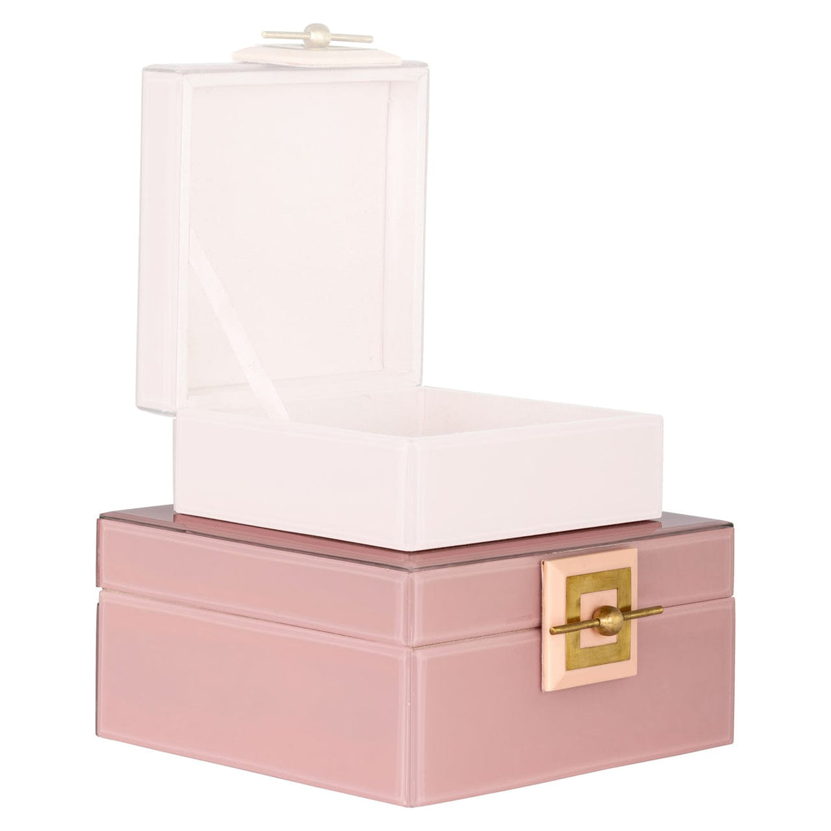 Richmond Interiors Accessories Storage box Bodine pink large House of Isabella UK