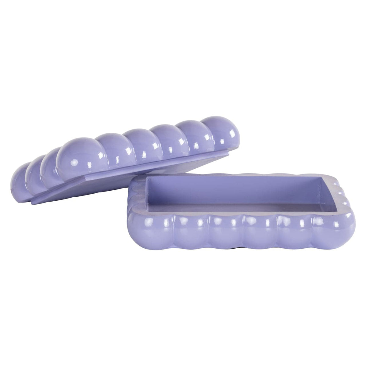 Richmond Interiors Accessories Storage box Cece purple large House of Isabella UK