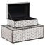 Richmond Interiors Accessories Storage box Feliz black/white large House of Isabella UK