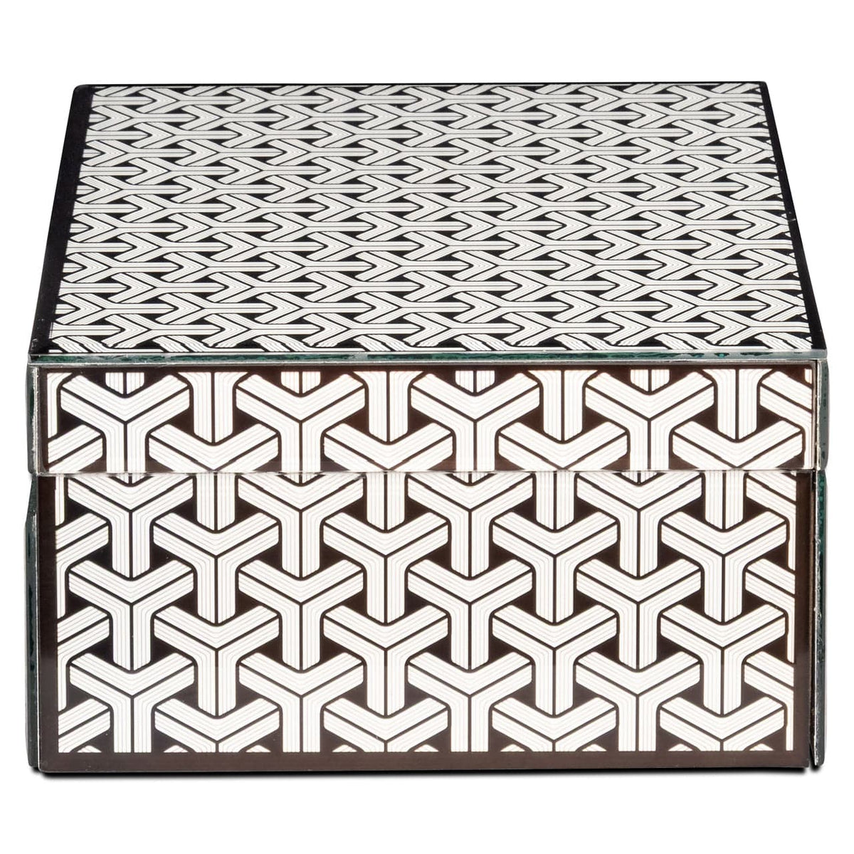 Richmond Interiors Accessories Storage box Feliz black/white large House of Isabella UK