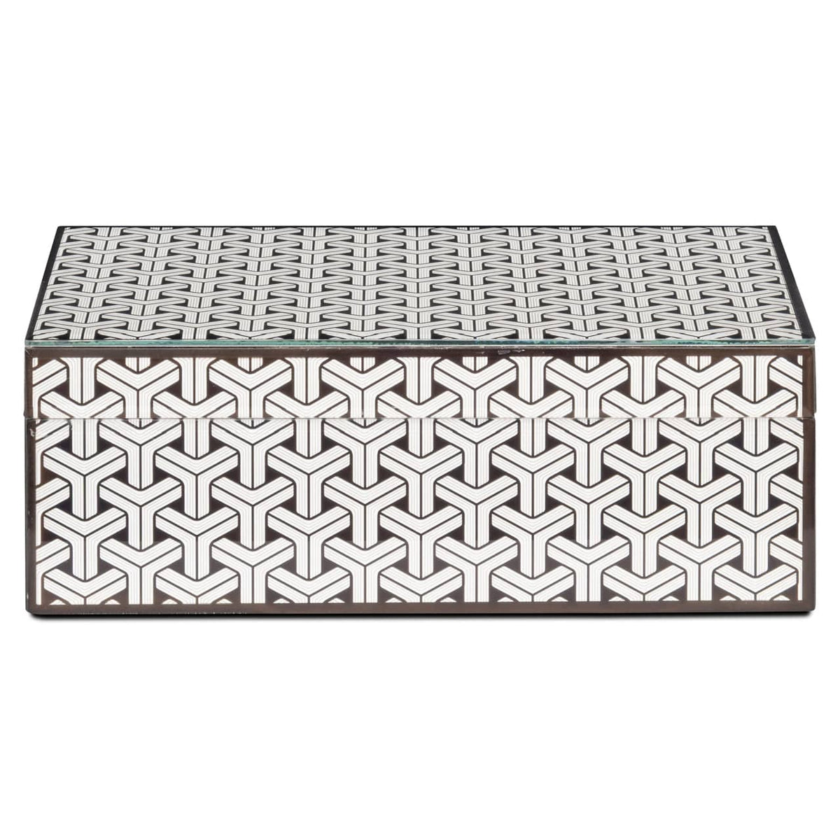 Richmond Interiors Accessories Storage box Feliz black/white large House of Isabella UK