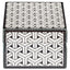 Richmond Interiors Accessories Storage box Feliz black/white small House of Isabella UK