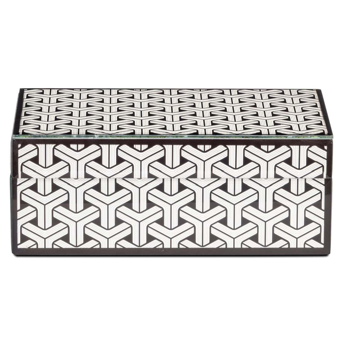 Richmond Interiors Accessories Storage box Feliz black/white small House of Isabella UK