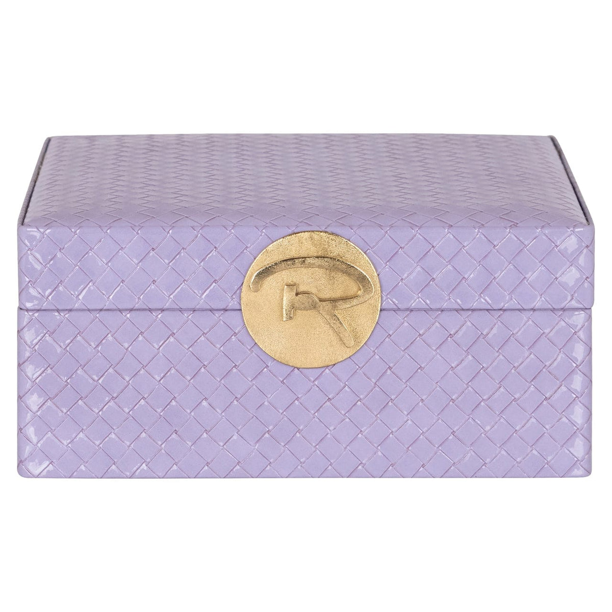 Richmond Interiors Accessories Storage box Joelle purple large House of Isabella UK