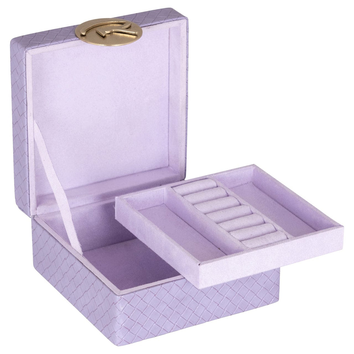 Richmond Interiors Accessories Storage box Joelle purple small House of Isabella UK