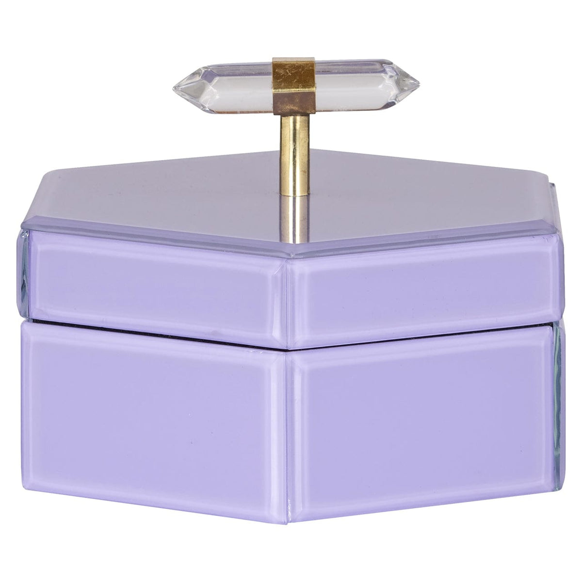 Richmond Interiors Accessories Storage box Jutta purple small House of Isabella UK